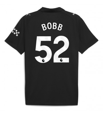 Manchester City Oscar Bobb #52 Udebanetrøje 2025-26 Kortærmet